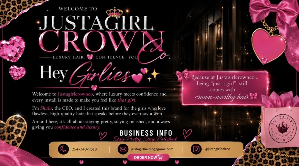 Welcome to Justagirl Crown Co